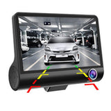 Full Hd 1080P 3-Channel Car Dvr With 4 Ips Screen 5Mp Camera And 170 Degree Wide Angle - Extra Image