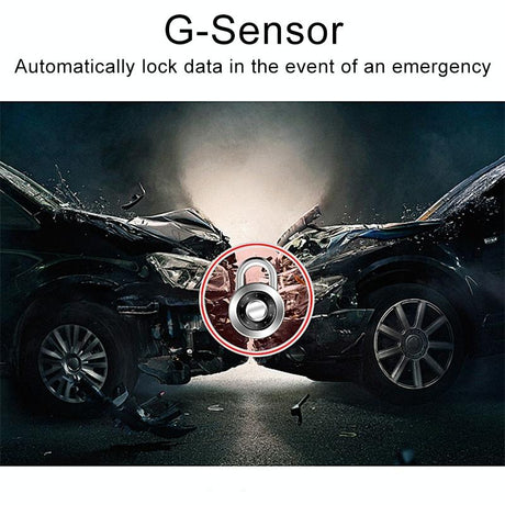 Smart Car Dual Lens Video Camera - Full Hd 1080P Motion Detection Tf Card Support-1964932360088719363