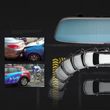 720P Dual Channel Car Black Box With 5 Ips Touch Screen Rear View Mirror - Extra Image