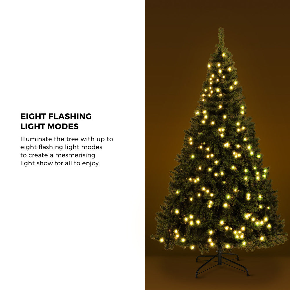 Tinseltown LED Christmas Tree 2.1M 7FT Green 1050 Tips