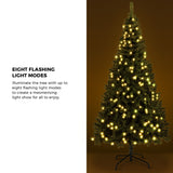 Tinseltown Christmas Tree 1.8M 6FT Green with LED lights - Extra Image