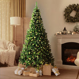 Tinseltown Christmas Tree 2.4M 8FT Green with LED lights