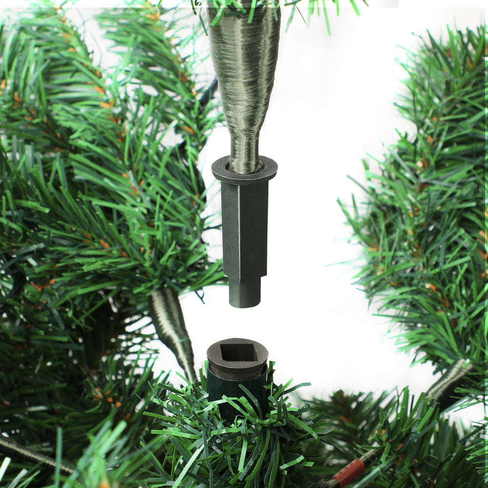 Tinseltown Christmas Tree 2.4M 8FT Green with LED lights