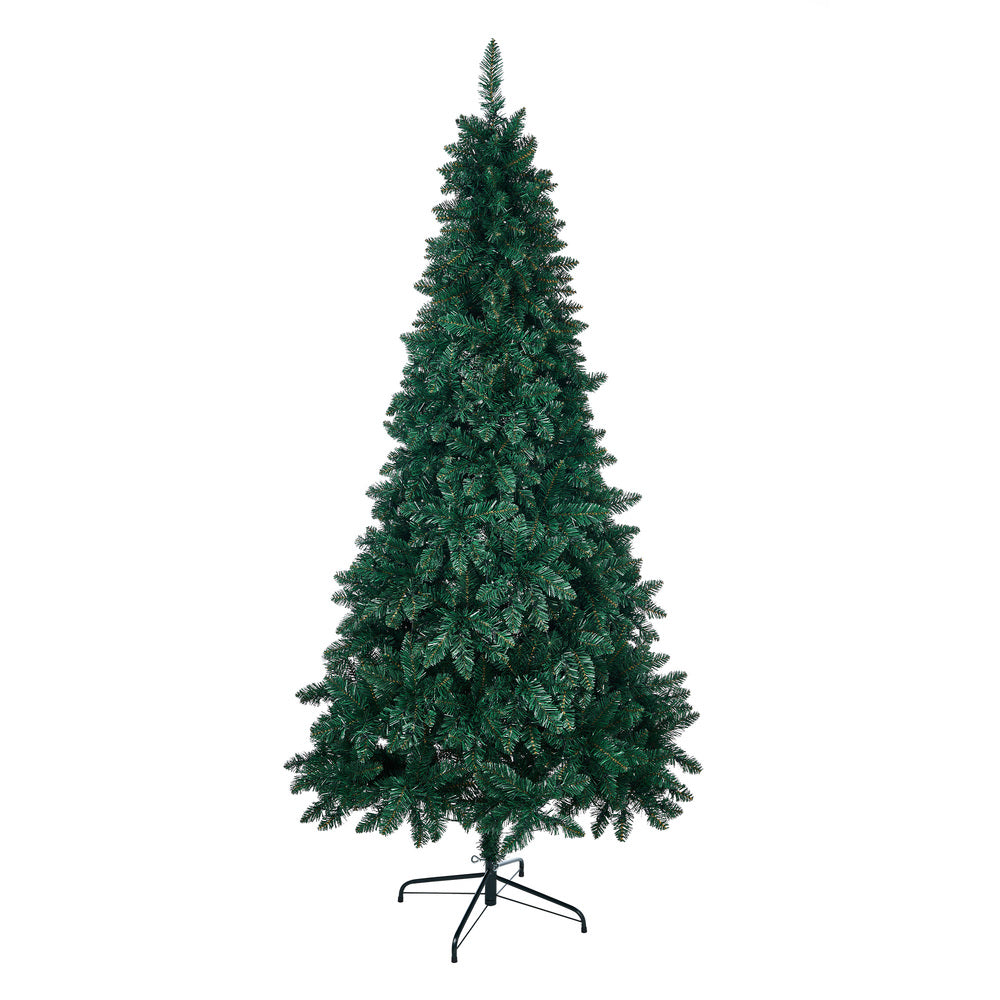 Tinseltown LED Christmas Tree 2.4M 8FT Multi Colour Lights 8 Flash Modes