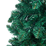 Tinseltown LED Christmas Tree 2.4M 8FT Multi Colour Lights 8 Flash Modes - Close-Up Angle
