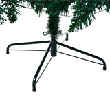 Tinseltown LED Christmas Tree 2.4M 8FT Multi Colour Lights 8 Flash Modes - Top-Down View