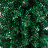 Tinseltown Slim Christmas Tree 1.8M 6FT Green - Side View