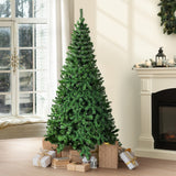 Tinseltown Christmas Tree 2.1M 7FT Green 1000 tips - 45-Degree Angle