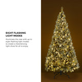 Tinseltown Christmas Tree 2.1M 7FT Snow Flocked Green with LED - Extra Image
