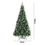 Tinseltown Christmas Tree 1.8M 6FT Snow Flocked Green - Extra Image