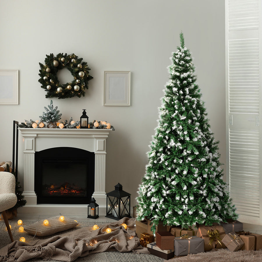 Tinseltown Christmas Tree 1.8M 6FT Snow Flocked Green