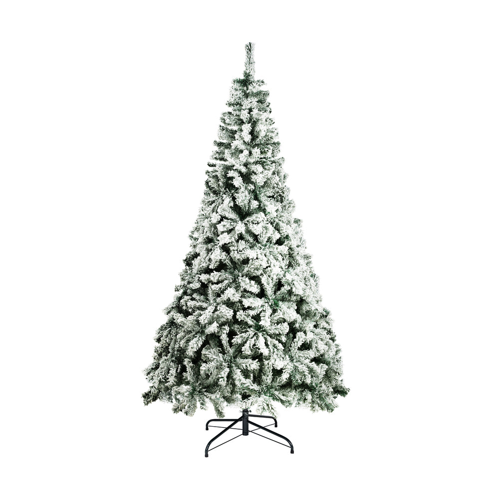 Tinseltown Christmas Tree 2.1M 7FT Snow Flocked Green