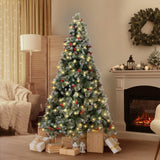 Tinseltown Christmas Tree 1.8m 6FT LED 950tips - 45-Degree Angle