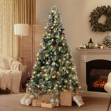 Tinseltown Christmas Tree 2.1m 7FT LED 1400tips - Front View