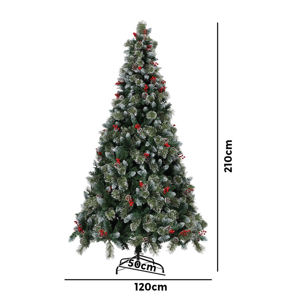 Tinseltown Christmas Tree 2.1m 7FT LED 1400tips