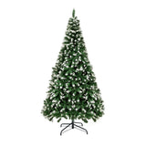 Tinseltown Christmas Tree 2.1M 7FT Snowy Decor Green 1050 Tips