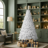 Tinseltown White Christmas Tree 1.8M 6FT 650tips - Front View