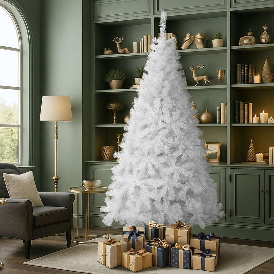 Tinseltown White Christmas Tree 2.1M 7FT 1000tips, image 6