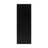 Oikiture 6 Chest of Drawers Air Gap Handles Black - Top-Down View