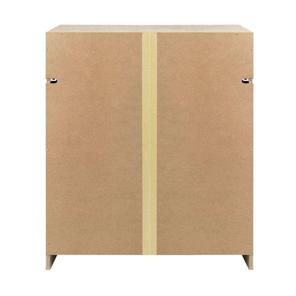 Oikiture Chest of Drawers 8 Drawers Tallboy