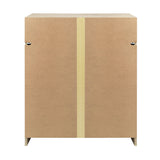 Oikiture Chest of Drawers 8 Drawers Tallboy - Low Angle
