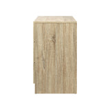 Oikiture 6 Chest of Drawers Aluminum Handles Wooden