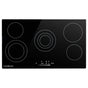 EuroChef 90cm 5 Zone Ceramic Cooktop, 8900W Electric, FlexiZone Adjustable Size Hobs, Touch Controls