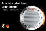 EUROCHEF Commercial 8' Deli Meat Slicer Machine - Side View