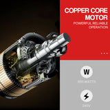 EUROCHEF Meat Grinder Mincer Food Commercial Electric Machine Chopper Shredder - Side View