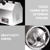 EUROCHEF Meat Grinder Mincer Food Commercial Electric Machine Chopper Shredder - Extra Image