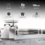 EUROCHEF Meat Grinder Mincer Food Commercial Electric Machine Chopper Shredder - Front View