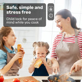 EUROCHEF Double Induction Cooktop, 9 Heat Levels, Fast Electric Portable Cooker, Touch Controls, Standard 10A Power Plug - Extra Image