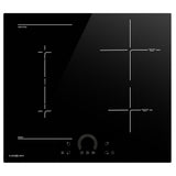 EUROCHEF 60cm 4 Zone Induction Cooktop, 7200W Electric, FlexZone Function, Touch Controls