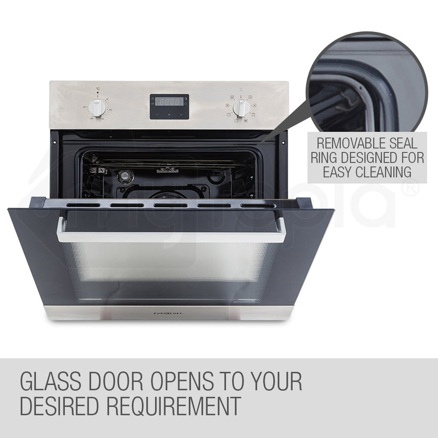 EuroChef 60cm 8 Functions Built-In Electric Wall Oven - OE708A