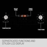 EuroChef 60cm 8 Functions Built-In Electric Wall Oven - OE708A - Extra Image