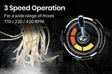 EuroChef Silver 30L Commercial Grade Planetary Mixer
