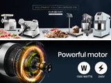 EuroChef Silver 30L Commercial Grade Planetary Mixer