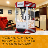 EuroChef Popcorn Machine - Popper Popping Classic Cooker Microwave - Side View