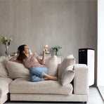 POLYCOOL 12L Evaporative Air Cooler Portable Home Fan, Purifier, Humidifier, Ioniser, Remote Control