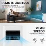 CARSON 2.05kW Portable Air Conditioner, with Dehumidifier & Fan Mode, Remote Control, 24hr Timer, Sleep Mode