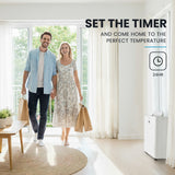 CARSON 3.5kW Portable Air Conditioner, with Dehumidifier Mode & Fan Cooler - Close-Up Angle