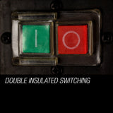 Baumr-AG 70L Portable Electric Concrete Cement Mixer - Close-Up Angle