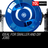 Baumr-AG 70L Portable Electric Concrete Cement Mixer