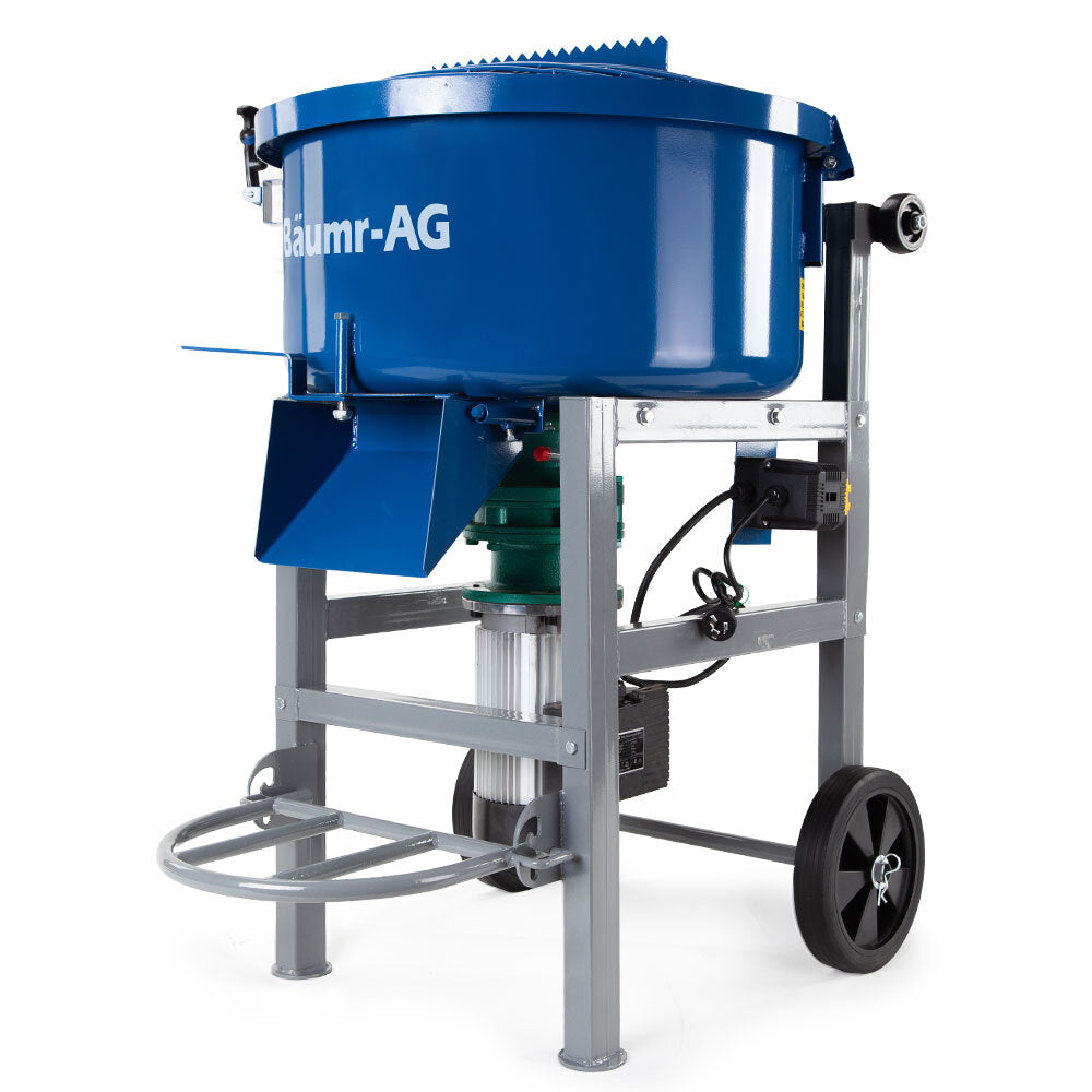 Baumr-AG 100L Mixer Mortar Electric Cement 1500W Screed Pan Heavy Duty