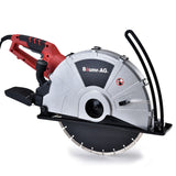 BAUMR-AG 355mm Electric Circular Concrete Saw Wet/Dry, with Diamond Blade