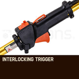 Baumr-AG Commercial Concrete Vibrator Cement Portable Tool Unit Hard Nose - Low Angle