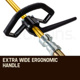 Baumr-AG Commercial Concrete Vibrator Cement Portable Tool Unit Hard Nose - Side View