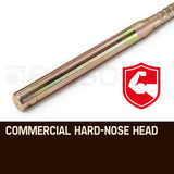 Baumr-AG Commercial Concrete Vibrator Cement Portable Tool Unit Hard Nose - 45-Degree Angle