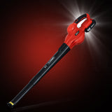 Giantz 20V Cordless Leaf Blower Garden Lithium Battery Electric Nozzles 2-Speed - Low Angle