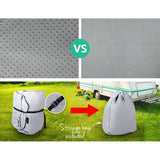 Weisshorn 22-24ft Caravan Cover Campervan 4 Layer UV Water Resistant - Top-Down View